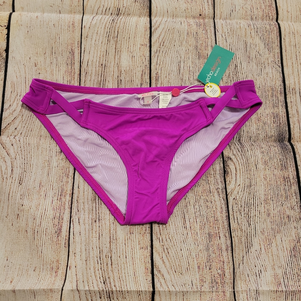 Echo Purple/Pink Swim Bottoms